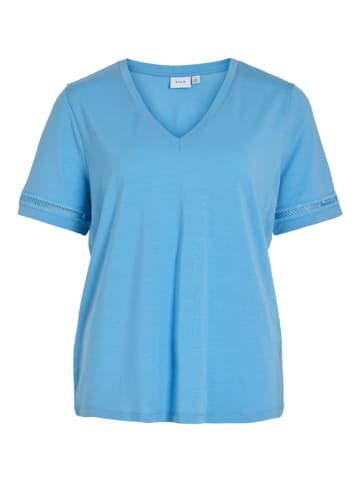 Vila Shirt in Hellblau