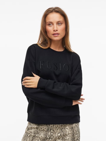 Vila Sweatshirt in Schwarz
