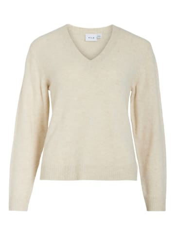 Vila Pullover "Vimiraz" in Creme