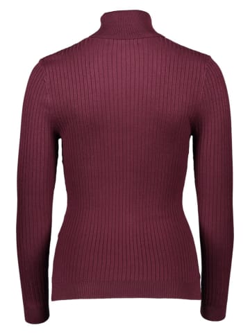 ONLY Rollkragenpullover "Karol" in Bordeaux