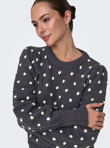 JDY Sweter w kolorze antracytowym