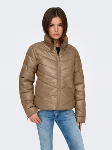 JDY Steppjacke in Hellbraun