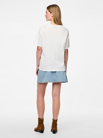 Pieces Shirt "Signe" in Weiß