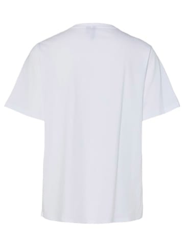 Pieces Shirt "Signe" in Weiß