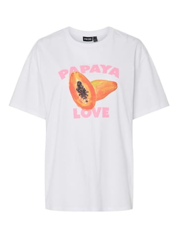 Pieces Shirt "Thea" in Weiß