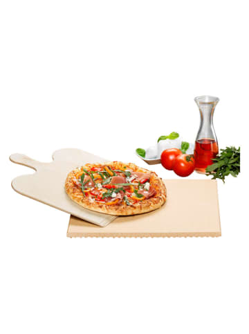 Rommelsbacher Pizza-/ Brotbackstein ''PS 16'' in Beige - (B)35 x (H)1,4 x (T)35 cm