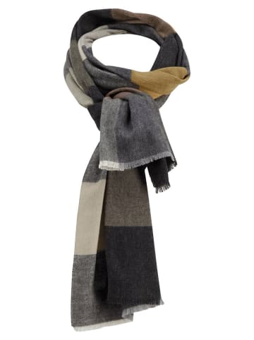 FYNCH-HATTON Schal in Anthrazit/ Khaki