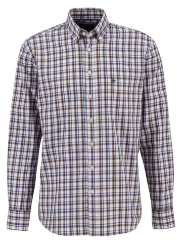 FYNCH-HATTON Blouse - casual fit - blauw/rood