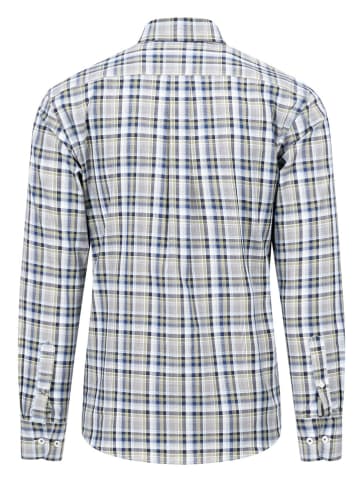 FYNCH-HATTON Hemd - Casual fit - in Hellblau/ Grau