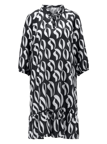 FYNCH-HATTON Leinen-Kleid in Schwarz