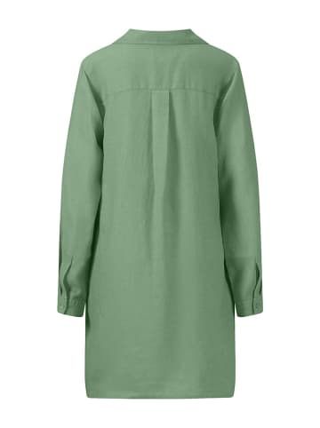 FYNCH-HATTON Leinen-Kleid in Grün