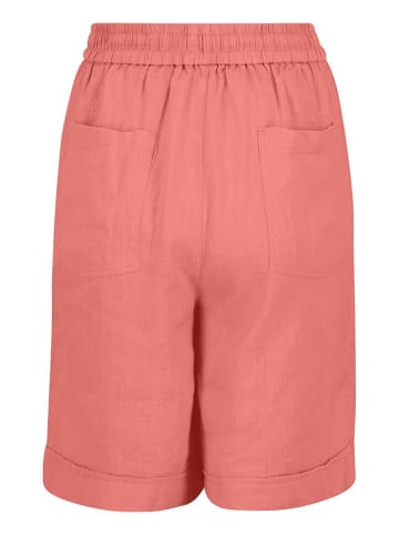 FYNCH-HATTON Linnen bermuda koraalrood