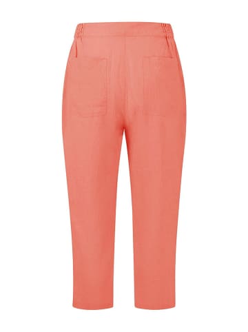 FYNCH-HATTON Leinen-Hose in Orange