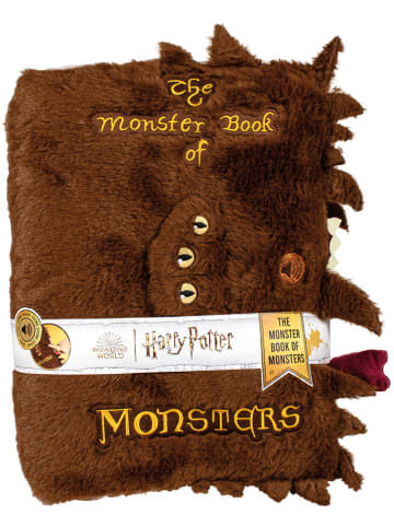 Schmidt Spiele Sound-Plüschfigur "Harry Potter - Monsterbuch in Braun - ab Geburt