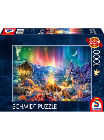 Schmidt Spiele 1.000tlg. Puzzle "Lagerfeuerromantik unterm Sternenhimmel" - ab 12 Jahren
