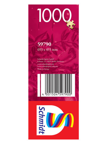 Schmidt Spiele 1000tlg. Puzzle "Wo sich Einhorn und Elfe gute Nacht sagen"