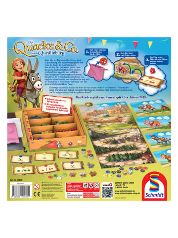 Schmidt Spiele Brettspiel "Mit Quacks & Co. nach Quedlinburg" - ab 6 Jahren