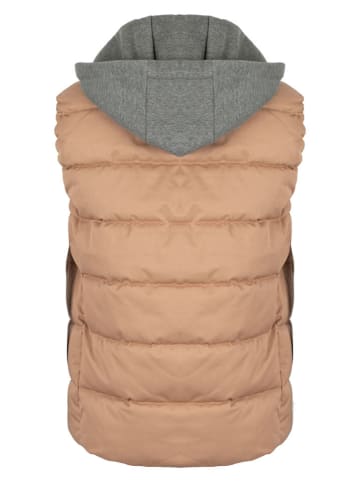 Roadsign Steppweste in Beige