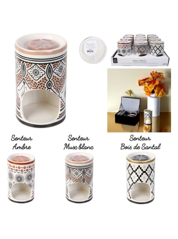 Ethnical Life Kominek zapachowy w kolorze białym ze wzorem (produkt niespodzianka)