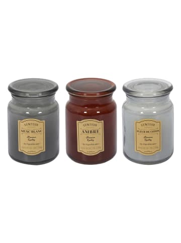 Ethnical Life Świece zapachowe (3 szt.) "Apothicaire" - 3 x 340 g