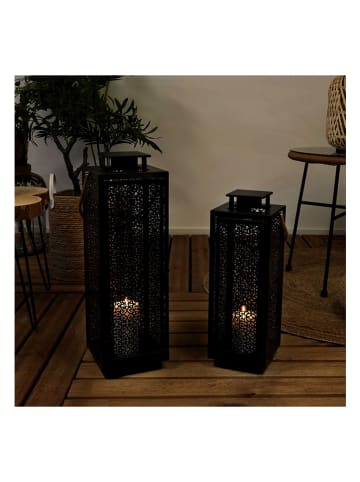 Garden Spirit Laterne in Schwarz - (H)59 cm