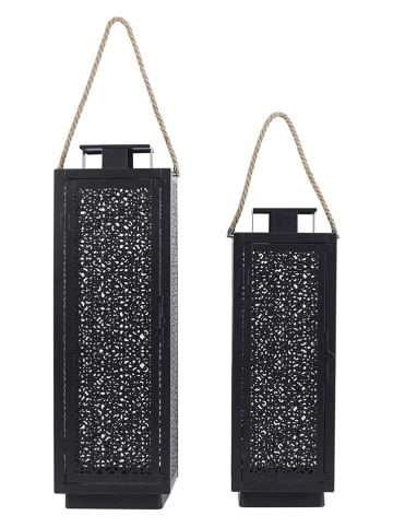 Garden Spirit Lampion w kolorze czarnym - wys. 59 cm