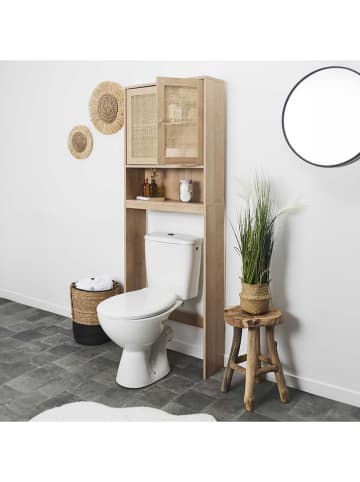 Ethnical Life Badkamerkast lichtbruin - (B)60 x (H)166 x (D)20 cm