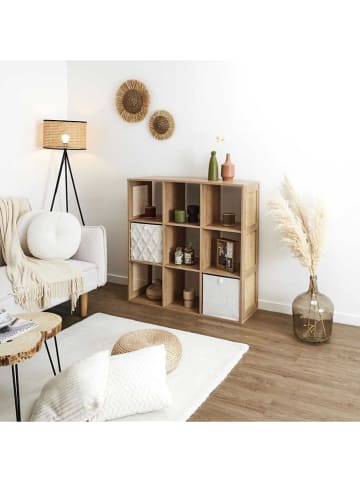 Ethnical Life Standregal in Hellbraun - (B)99,6 x (H)99 x (T)32 cm