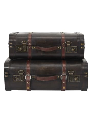 Ethnical Life Kuferki (2 szt.) w kolorze brązowym