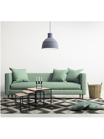 Ethnical Life Stoliki (3 szt.) w kolorze czarno-jasnobrązowym