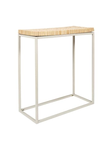 Ethnical Life Konsola "Gigogne" w kolorze jasnobrązowym - 75 x 85 x 35 cm