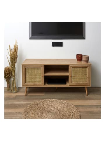 Ethnical Life TV-meubel "Bali" lichtbruin - (B)115 x (H)56,5 x (D)39 cm