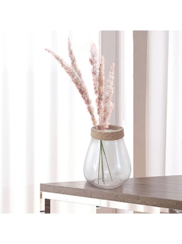 THE HOME DECO FACTORY Vase in Transparent - (H)25 cm