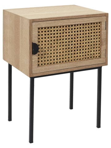 Ethnical Life Nachttisch in Natur - (B)40 x (H)55,5 x (T)30 cm