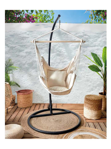 Garden Spirit Fotel wiszący w kolorze beżowym - 125 x 98 cm