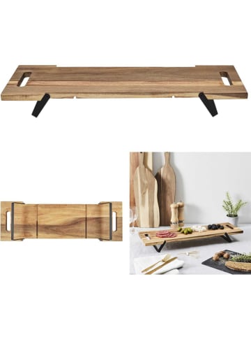 Ethnical Life Dienblad lichtbruin - (B)55 x (H)18 x (D)7 cm