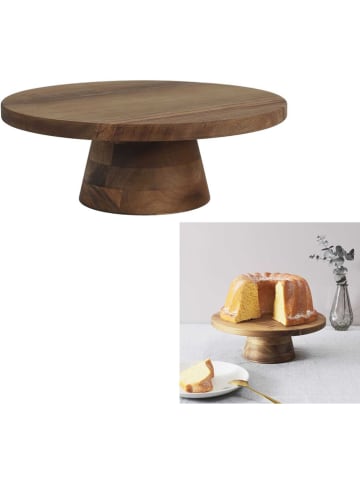 Ethnical Life Kuchenplatte in Braun - (H)12 cm