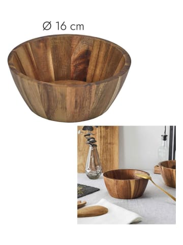 Ethnical Life Salaterka w kolorze brązowym - Ø 16 cm