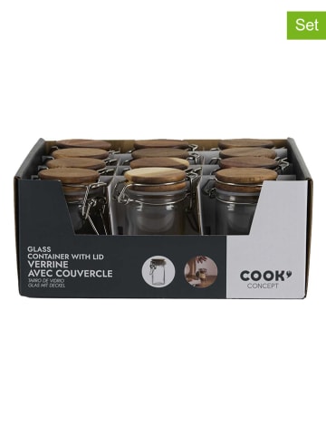 Ethnical Life 3-delige set: voorraadglazen naturel - 70 ml