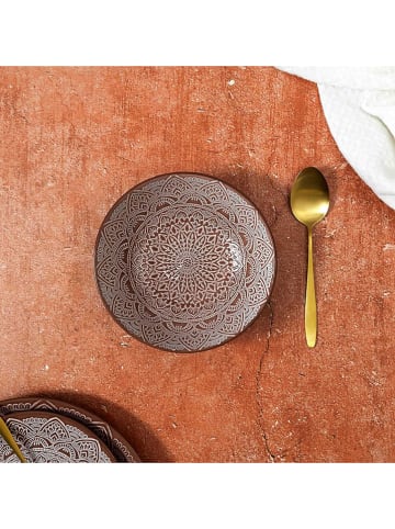 Ethnical Life 6-delige set: soepborden "Sahara" terracotta - Ø 18,5 cm