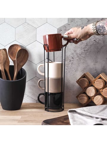 COOK CONCEPT 5tlg. Set: Tassen in Bunt