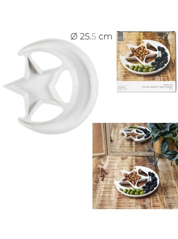 Ethnical Life Miska w kolorze białym - Ø 25,5 cm