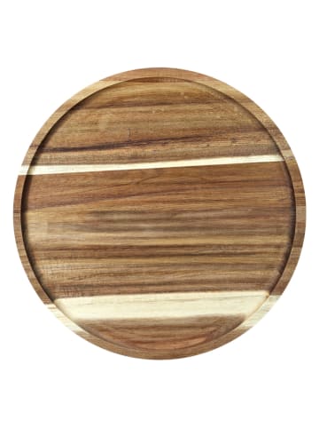 Ethnical Life Servierplatte in Natur - Ø 32 cm