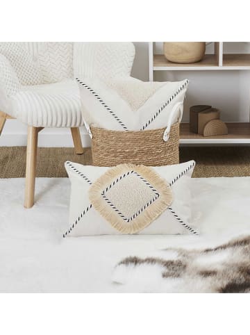 Ethnical Life Kussen beige - (L)50 x (B)30 cm