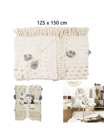 The Home Deco Kids Wohndecke in Weiß - (L)150 x (B)125 cm