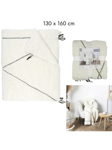 The Home Deco Kids Wohndecke in Weiß - (L)160 x (B)130 cm