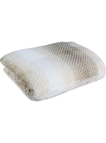 THE HOME DECO FACTORY Plaid beige - (L)200 x (B)150 cm