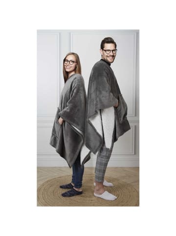 HYGGE Plaid grijs - (L)170 x (B)130 cm