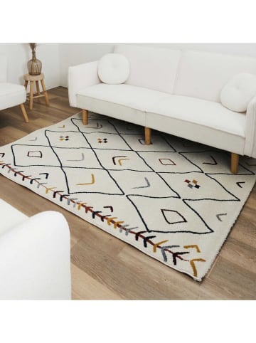 Ethnical Life Teppich in Creme - (L)150 x (B)200 cm