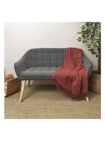 Ethnical Life Sprei taupe - (L)160 x (B)130 cm